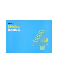 Bloc Musica Basic 4 Pautado Additio (4 Pentagramas)