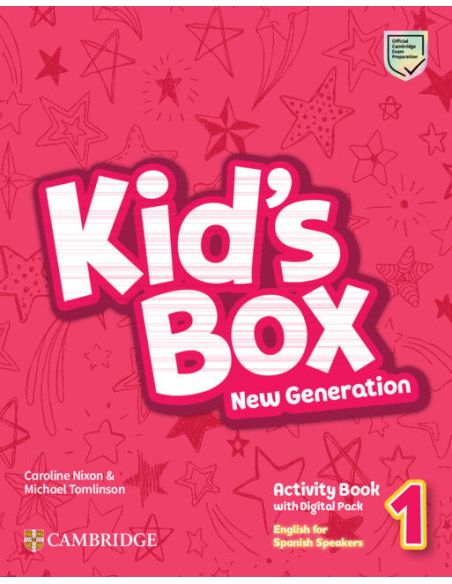 Kid'S Box New Generation English For Spanish Speakers Level 1 Activity Book With Home Booklet And Digital Pack