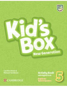 Kid'S Box New Generation English For Spanish Speakers Level 5 Activity Book With Home Booklet And Digital Pack