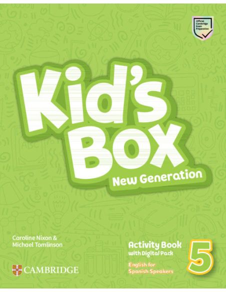 Kid'S Box New Generation English For Spanish Speakers Level 5 Activity Book With Home Booklet And Digital Pack