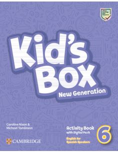 Kid'S Box New Generation English For Spanish Speakers Level 6 Activity Book With Home Booklet And Digital Pack